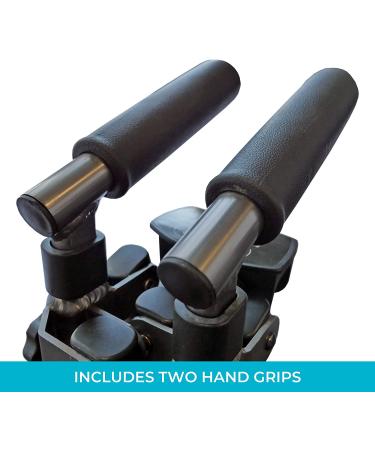 Stander 2 Piece Replacement Walker Hand Grips - Compatible with EZ Fold-N-Go & Able Life Space Saver, Black (Set of 2) - Buy Online on GoSupps.com