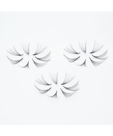Shop 12D Lashes - 1000 Premade Loose Lash Fans | Handmade Eyelash Extensions (D Curl 14mm - Buy Online on GoSupps.com