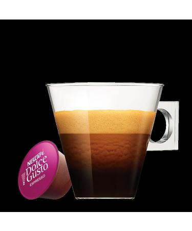  NESCAFE DOLCE GUSTO Nescaf Dolce Gusto Espresso - Coffee - 96 Capsules (Pack of 6 boxes x 16) - Buy Online on GoSupps.com
