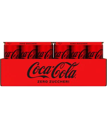 Pack of 24 Cola Zero Can 33 cl Sugar Free - Buy Online on GoSupps.com