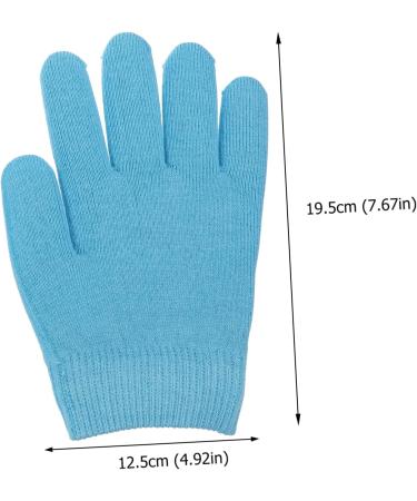 Ipetboom 2 Pairs Moisturizing Gel Gloves Moisture Gloves Elastic Gloves Hand Gloves Womens Glove Night Gloves Cotton Gel Moisturizing Gloves Spa Gloves Hand Mask Cotton Anti-Crack Miss - Buy Online on GoSupps.com