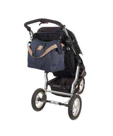 Casual Twin Diaper Bag - Stylish Baby Bag with Accessories | Diaper Backpack in Green & Navy - Buy Online on GoSupps.com