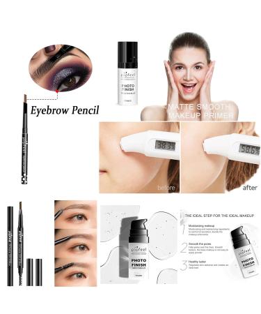 All-in-One Make-Up Case & Set for Girls - 25pcs Cosmetic Palette Eyeshadow Lipstick & Blush Starter Kit Gift - Buy Online on GoSupps.com