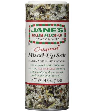 Jane's Krazy Mixed Up Salt, 4 Ounce 4 Ounce (Pack of 1)