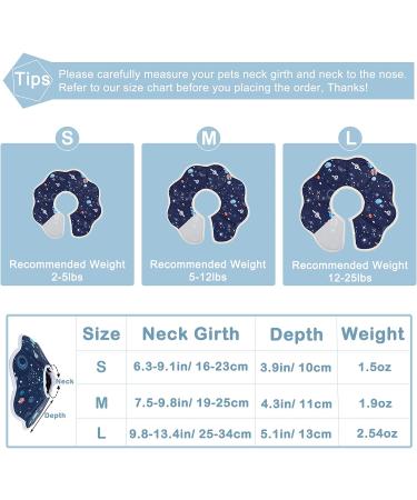 Oismys Cat Recovery Collar | Soft Adjustable Cone for Cats & Puppies | Lightweight & Waterproof | Stop Licking After Surgery | Daily Use | M Size (Neck Girth 7.5-9.8in) - Buy Online on GoSupps.com