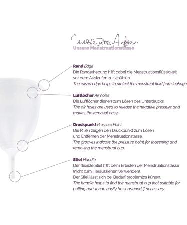 Livella Menstrual Cup (Size L) - Comfortable Period Hygiene Sustainable Alternative to Tampons Includes Storage Bag - Buy Online on GoSupps.com