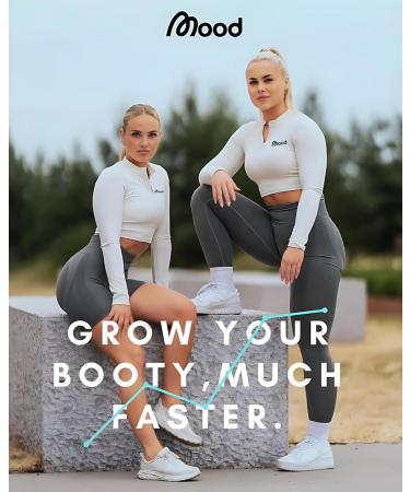 Booty Protein Build Formula - Sugar-Free Pre Workout Booster - Clear Protein 400g - PO Muscle Structure - Made in Germany - Peach Ice Tea Flavor - Buy Online on GoSupps.com