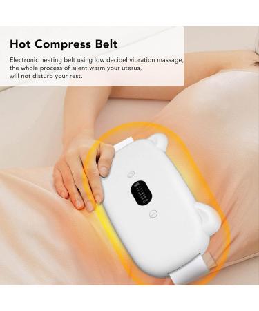 Portable USB Heating Pillows for Cramps & Back Pain | Adjustable Hot Compress & Vibration Relief | Ideal Gifts for Women & Girls - Buy Online on GoSupps.com