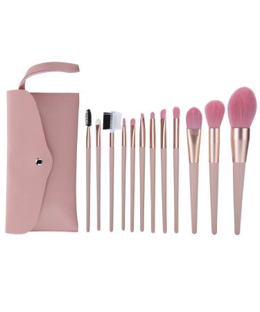 Verdant Touch 12 Pcs Makeup Brush Set for Blusher Foundation Concealer with Storage Bag