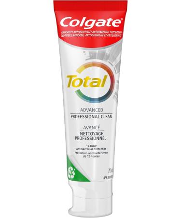 Colgate Total Advanced Professional Clean Toothpaste Multi-Benefit Teeth Whitening Toothpaste That Deep Cleans In Hard To Reach Areas 70 mL 70 ml (Pack of 1) Professional Clean - Buy Online on GoSupps.com