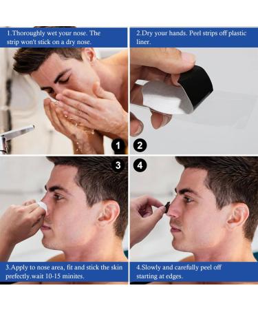 Beasts Nose Strips - 25PCs Activated Carbon Pore Strips for Blackhead Removal & Deep Cleansing | Anti-Nose Stripes for Smooth Skin - Buy Online on GoSupps.com