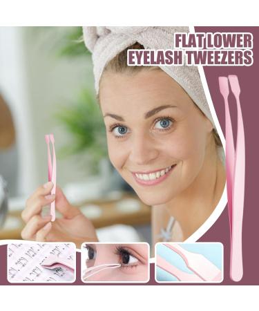 Eyelash Applicator Tool Precise and Nonslip Eyelash Clutcher Makeup Accessory for Living Room Travel and Eyelash Styling Without Slip Pink - Buy Online on GoSupps.com