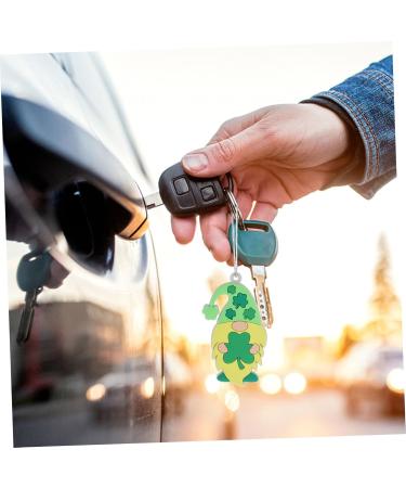 HOOTNEE Irish Festival Pendant Metal Key Ring St. Patrick Hanging Pendant St. Patrick Accessory Backpack Green 8x4.5cm - Buy Online on GoSupps.com