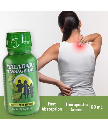 Greenside Malabar Oil 60mL - Natural Muscle Comfort Formula for Pain Relief - International Shipping - Buy Online on GoSupps.com