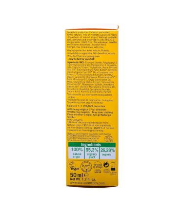 Eco-Friendly Baby Sunscreen SPF 50+ | Waterproof Vegan Natural Cosmetics | 50ml Pack - Buy Online on GoSupps.com