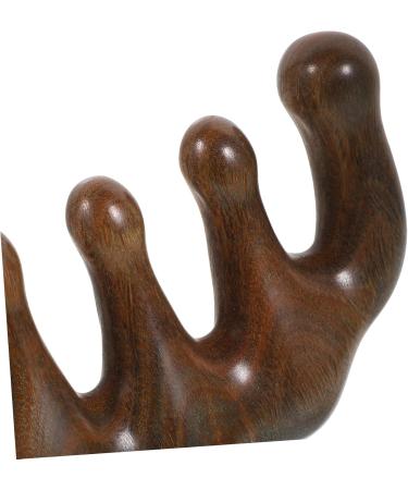 SESESFOUFU Massage Tools | Sandalwood Comb Gua Sha & Bamboo Massage Devices for Scalp & Hair Wellness - Buy Online on GoSupps.com