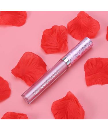  RVUEM Makeup Diamond Shiny Metallic Lipstick Charming Long Lasting Liquid Lipstick Glitter Powder Lip Gloss (1) - Buy Online on GoSupps.com