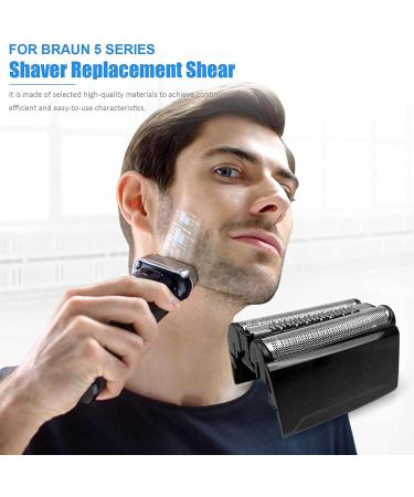 Wresetly 2X Replacement Shaver Foil & Head for Series 5 52B - Compatible with 5020S 5030 5030S 5040S 5050 5050CC 5070 5070CC 5090CC 5748 - International Shipping Available - Buy Online on GoSupps.com