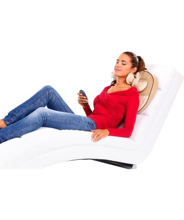 Newgen Medicals Shiatsu Massage device: massage pillow for neck shoulders back (shipping return) (Shiatsu massage relaxation pillows neck and shoulder massager pillow)