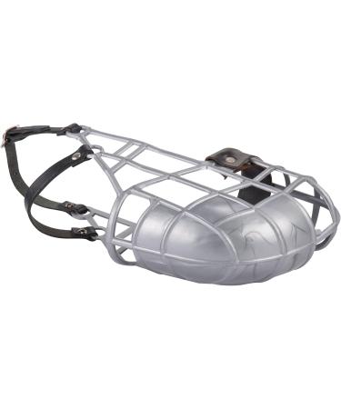 Don Pare Muzzle Model 101 in Silver - Ideal for Freewheel Kennel & Dog Racing - Amathings - Buy Online on GoSupps.com
