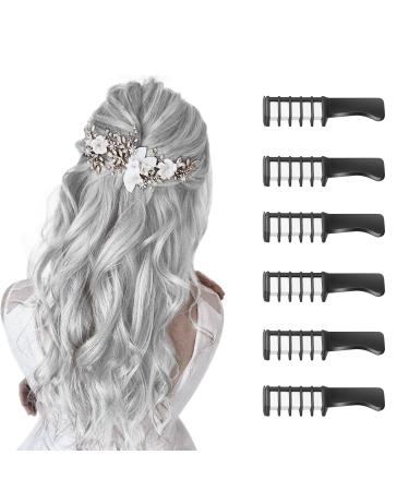 Hair Chalk for Kids Girls MSDADA Temporary Bright Hair Color Dye for Kids Gifts for Girls Age 6 7 8-12+Colour Hairspray for Birthday Children's Day Halloween Christmas Party Cosplay DIY(White)