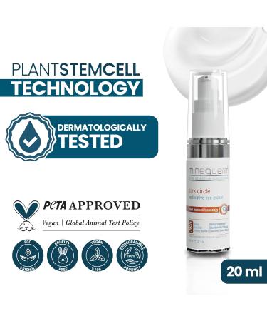 Mineaderm Dark Circle Restorative Eye Cream Under Eye Firming Cream with Peptide Complex (Haloxyl) Niacinamide & Riboxyl Helps Improve the Look of Dark Circles & Fine Lines 0.67 fl oz - Buy Online on GoSupps.com