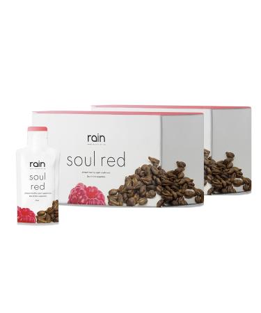 Rain Soul Red - Nutritional Supplement, Supports Weight Loss, Boosts Natural Energy, Cognitive Function & Anti-Aging - 2 fl.oz (30 Packets) Rain Soul Red 30 Packets