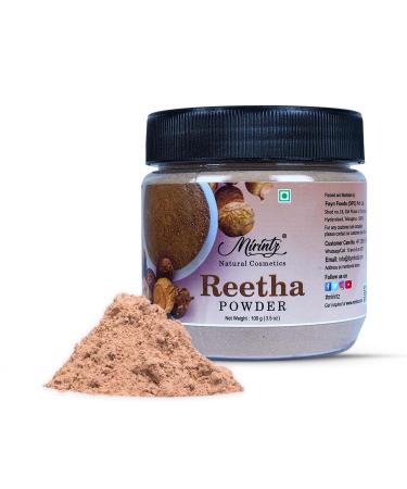 SODEN 100% Natural Reetha Powder | (3.5 Oz) Pure Aritha Powder for Hair care | Herbal (Sapindus Trifoliatus) Reetha Powder for Hair | Ayurveda Hair Pack for Hair Growth | Ritha Powder DIY Hair Mask