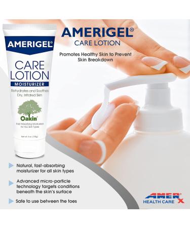 AMERIGEL Care Lotion 6 oz - Hypoallergenic Diabetic Skin Moisturizer - Buy Online on GoSupps.com
