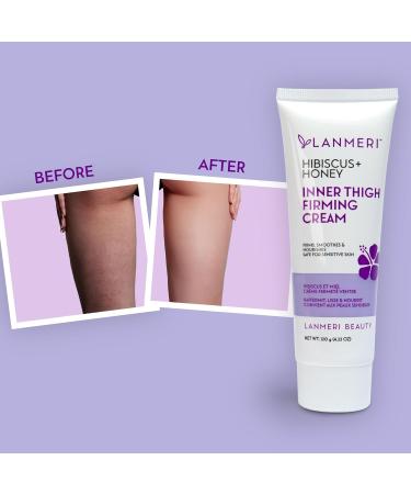 Buy Inner Thigh Firming Cream - Hibiscus & Honey Cellulite Cream for Men & Women - Skin Tightening & Nourishing 4.23 Oz - Buy Online on GoSupps.com
