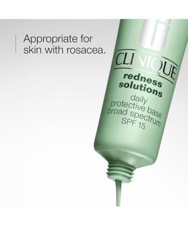 Clinique Redness Solutions Daily Protective Base SPF 15 | Oil-Free Tinted Primer for Rosacea & Color Correction - International Shipping Available - Buy Online on GoSupps.com