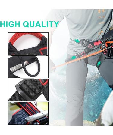 Kensbro Climbing Belt - Adjustable Fall-Safe Mountaineering Belt for High-Level Rescue Cave Research and Fire Rescue - Buy Online on GoSupps.com