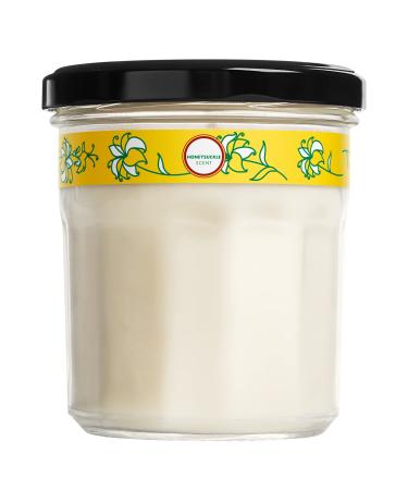 Mrs. Meyer's Scented Soy Aromatherapy Candle, 35 Hour Burn Time, Made with Soy Wax and Essential Oils, Honeysuckle, 7.2 oz