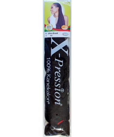 XPRESSION (X-pression) Premium Ultra Braid 82" Hair Extension (99J Plum) - Buy Online on GoSupps.com