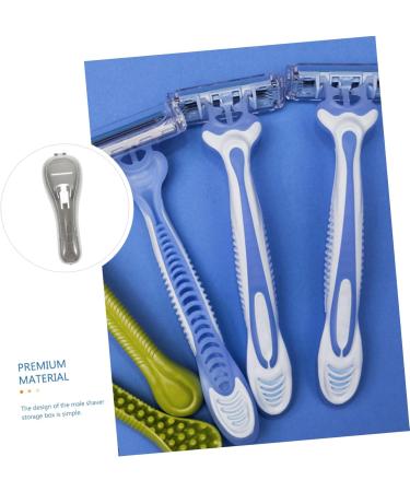 Frcolor 3 Series Razor Storage Box - Organizer for Mustache Razors - Travel Case - 3pcs - 16.5x6x3.5cm - Buy Online on GoSupps.com