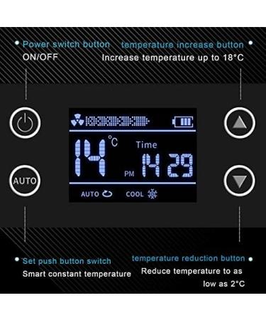 Insulin Cooler Refrigerated Box USB Mini Medicine Refrigerator 2-8 LCD Display Keep Diabetes Medication Isolated Portable Insulin Cooler for Car Travel Home YUYANAIAI - Buy Online on GoSupps.com