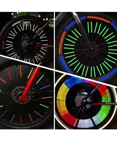 144 Bicycle Spokes Reflectors - 360 Visibility Safety Stickers for International Shipping - Buy Online on GoSupps.com