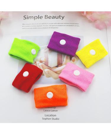 GLKJUS Motion Sickness Bands - Acupressure Nausea Relief Wristbands (8 Pairs) | Anti Nausea Bracelet for Car, Sea, Pregnant, Flying, Travel - Buy Online on GoSupps.com