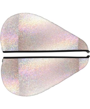 Hair Towel Wrap - Quick Drying Towel Turban with Button | Glitter Light Pearl for Effortless Hair Drying - Buy Online on GoSupps.com