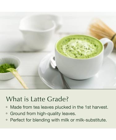 Encha Latte Grade Matcha Green Tea - First Harvest 30g/1.06oz Organic Powder from Uji, Japan for Matcha Latte & Smoothie | Caffeine-Rich, L-Theanine Infused, Sugar-Free - Buy Online on GoSupps.com