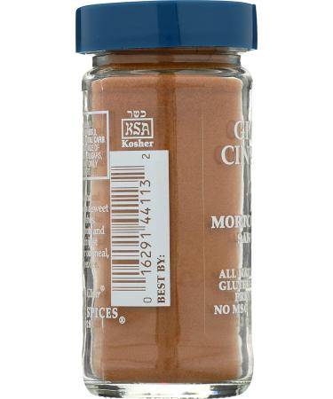 Morton & Bassett Ground Cinnamon - 2.2 oz Jar | Premium Quality Spice - Buy Online on GoSupps.com