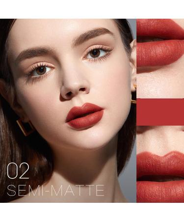 Matte Liquid Lipstick Makeup Set - Long Lasting Waterproof Velvet Lip Gloss for Girls & Women | Perfect Gift Idea - Buy Online on GoSupps.com
