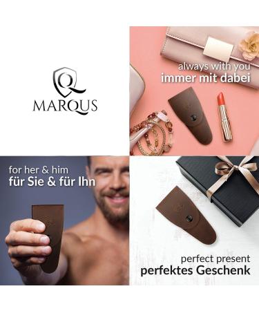 Marqus Inox Skin Snaps & Nail Scissors Set - Sharp Curved Cutting Edge - Premium German Quality from Solingen - Buy Online on GoSupps.com