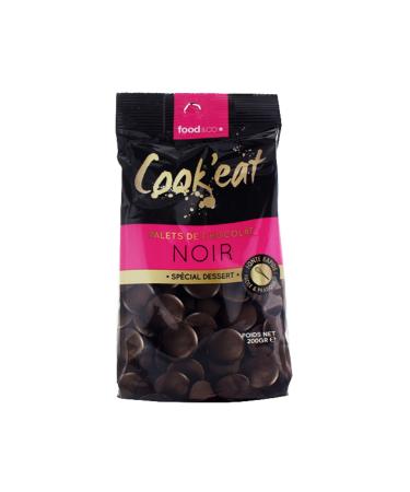 Cook'eat pastry dark chocolate pucks - 200g