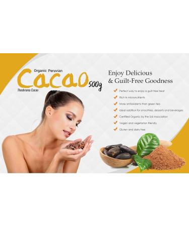 Organic Cacao Powder 1kg - Natural Potassium Source - MySuperfoods - Buy Online on GoSupps.com