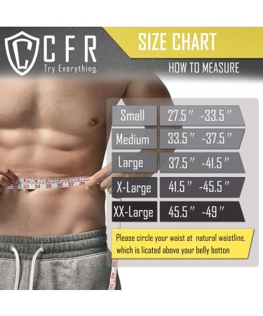CFR Back Brace with Suspender Straps for Heavy Lifting Safety - Lumbar Support with Suspenders Lower Back Pain Protection Belt for Men & Women in Construction Moving & Warehouse Jobs Heavy Lifting Black - Classic Medium - Buy Online on GoSupps.com