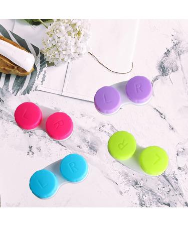 MorTime 16 Pack Colorful Mini Contact Lens Case Box Set - Bulk Holder Container - Buy Online on GoSupps.com