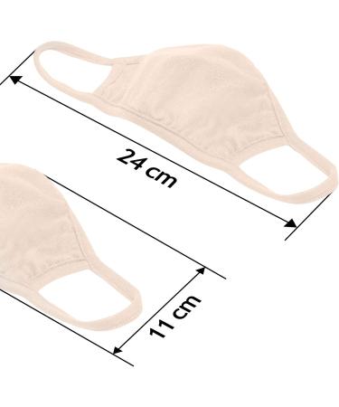 JAGO Kids Facial Mask 10 Pack | Pure Cotton Breathable Filter Compartment | Ages 3-8 | Colorful & Comfort Fit | Oral Nose Protection - Pink - Buy Online on GoSupps.com