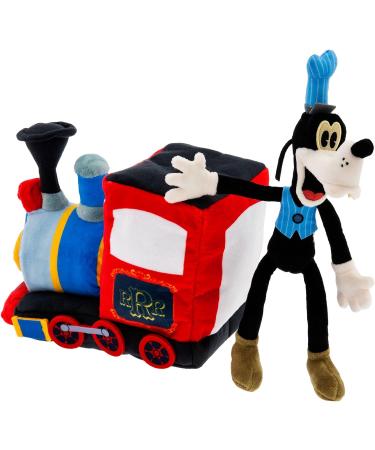Disney Store Official Conductor Goofy Plush Toy | Mickey & Minnie's Runaway Railway | 27cm | Soft Finish | Ages 0 - Buy Online on GoSupps.com