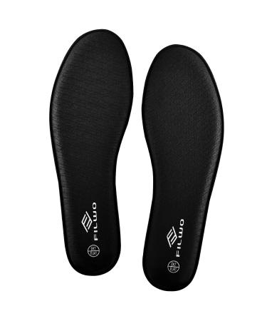 Memory Foam Insoles for Women - Comfort Insoles Cushioned Shoe Insoles for Trainers Sneakers Sports Shoes Work Boots and Walking Shoes Comfort Inner Soles Black US 9 US 9 Black Womens